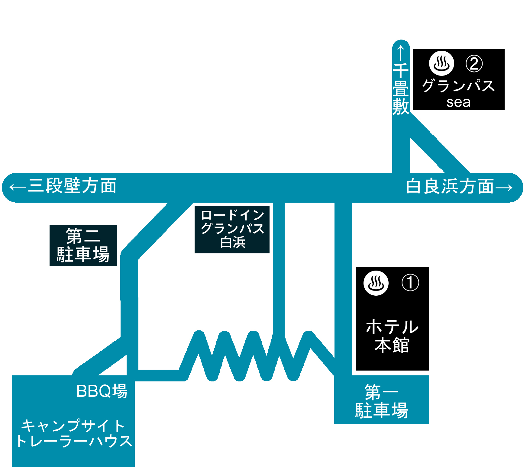 湯めぐりマップ